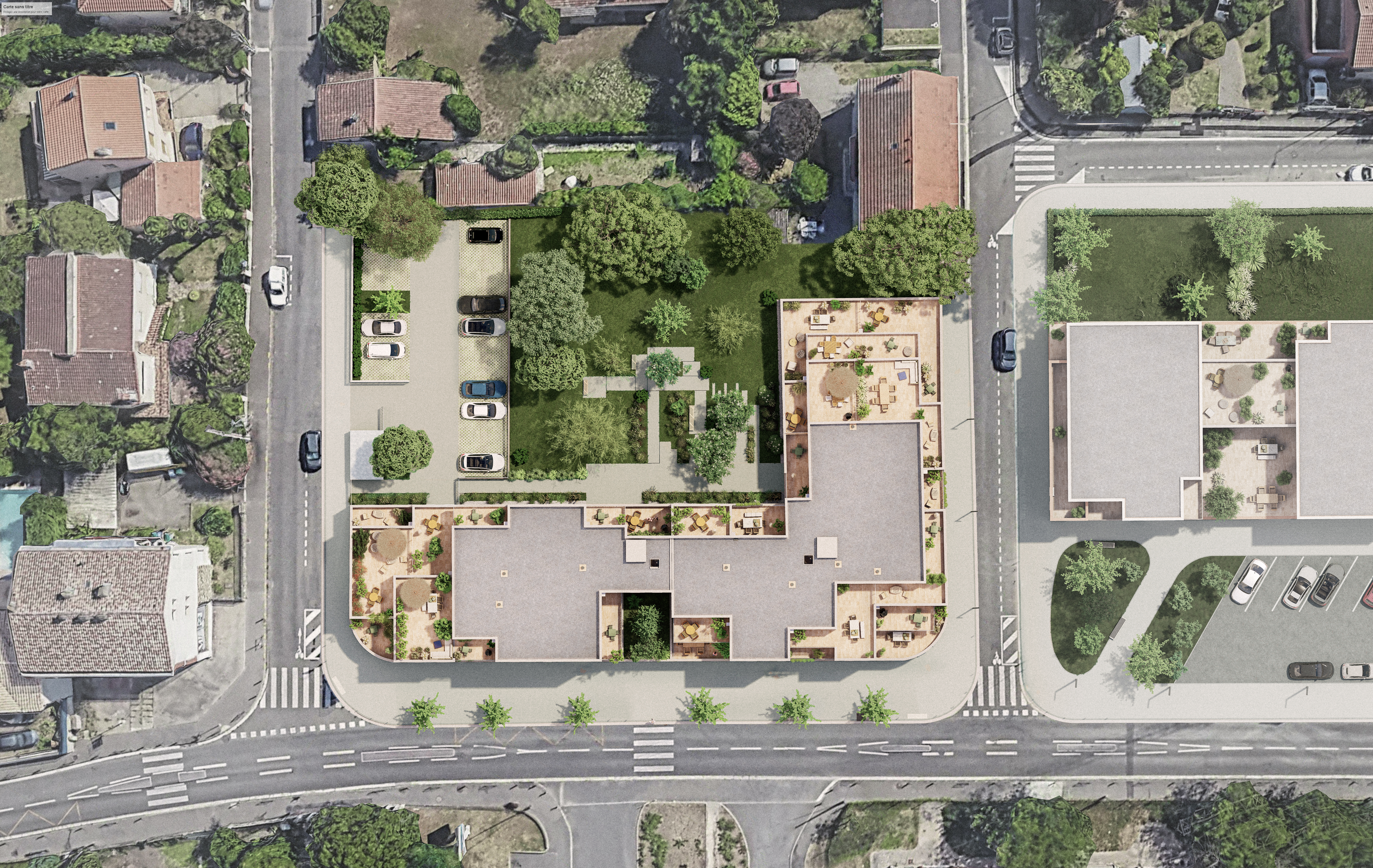 Rose Place - Plan de masse