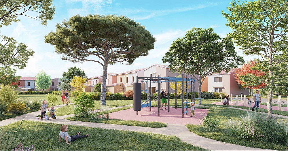 Demeures de la Pointe - Perspective ext