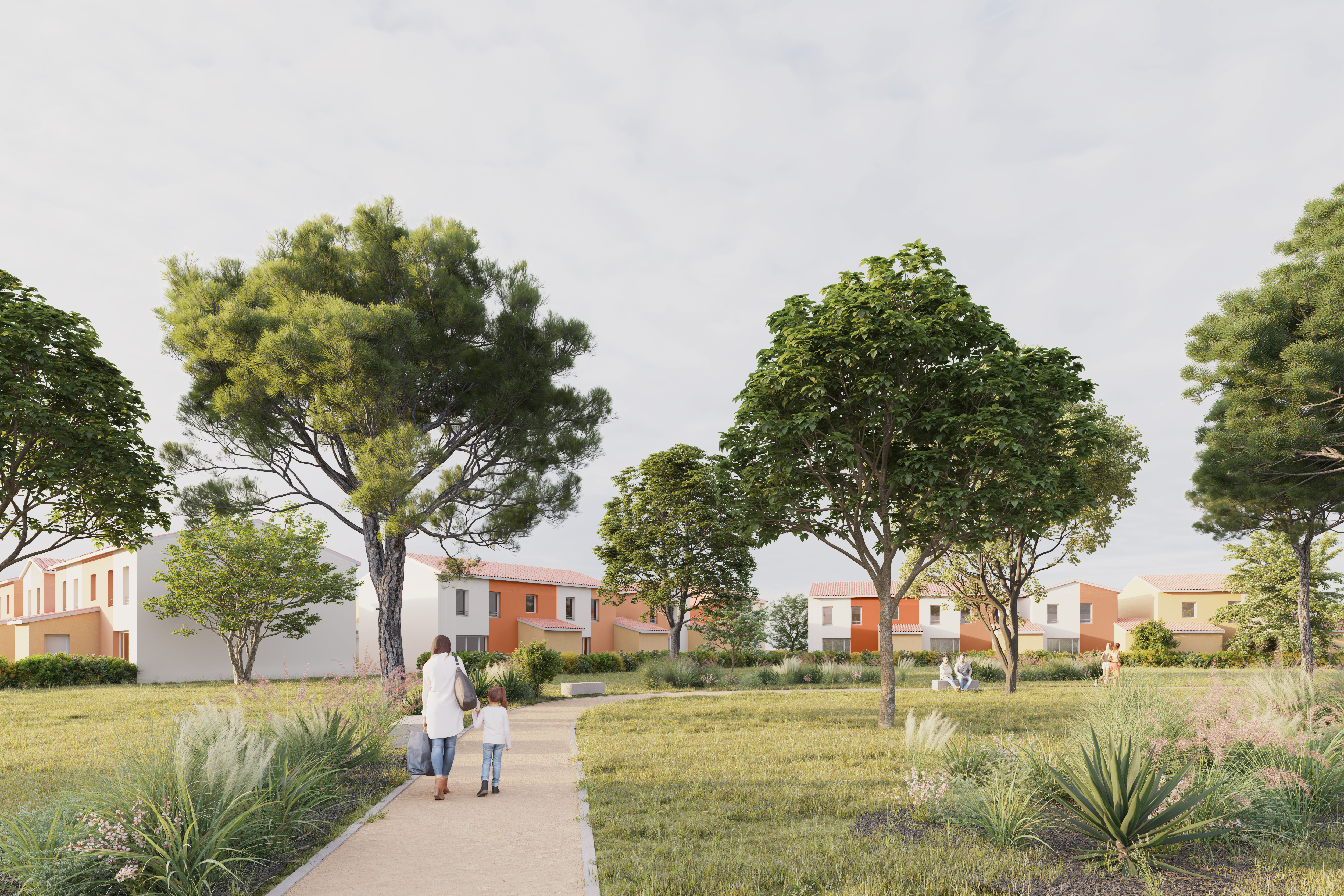 Demeures de la Pointe - Vue maisons