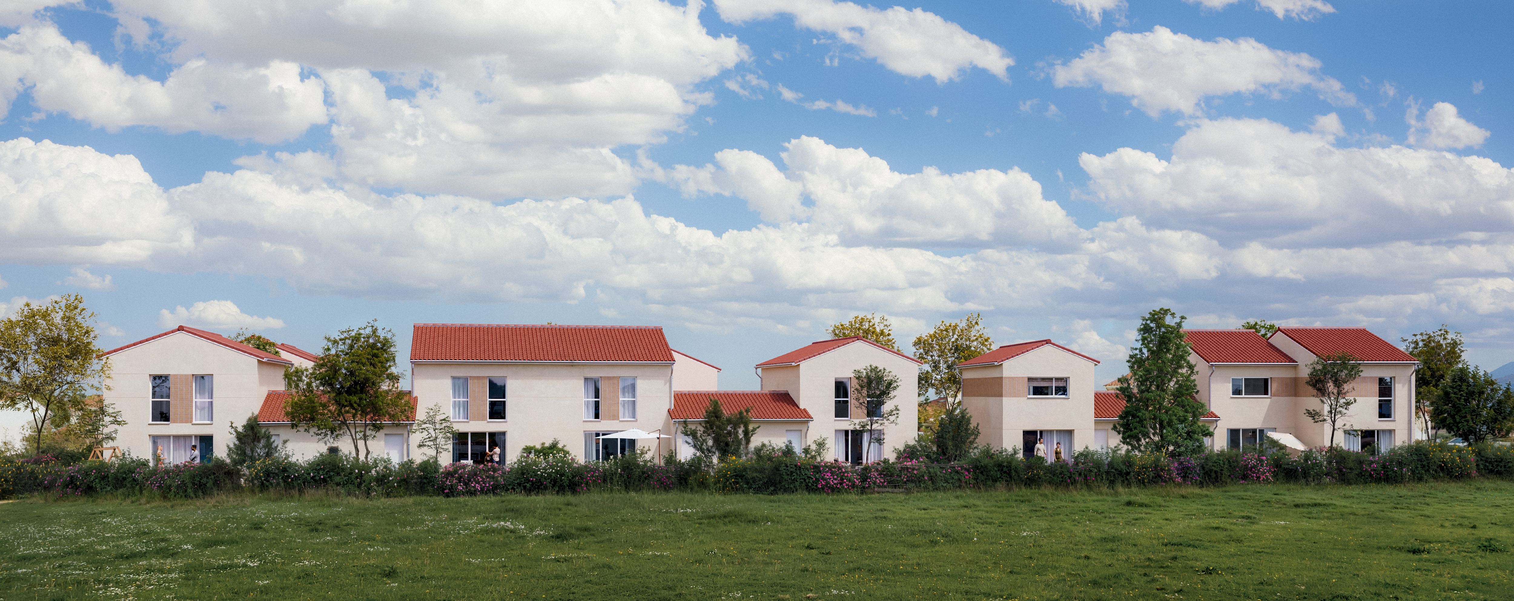 Vue Maisons Lézéane