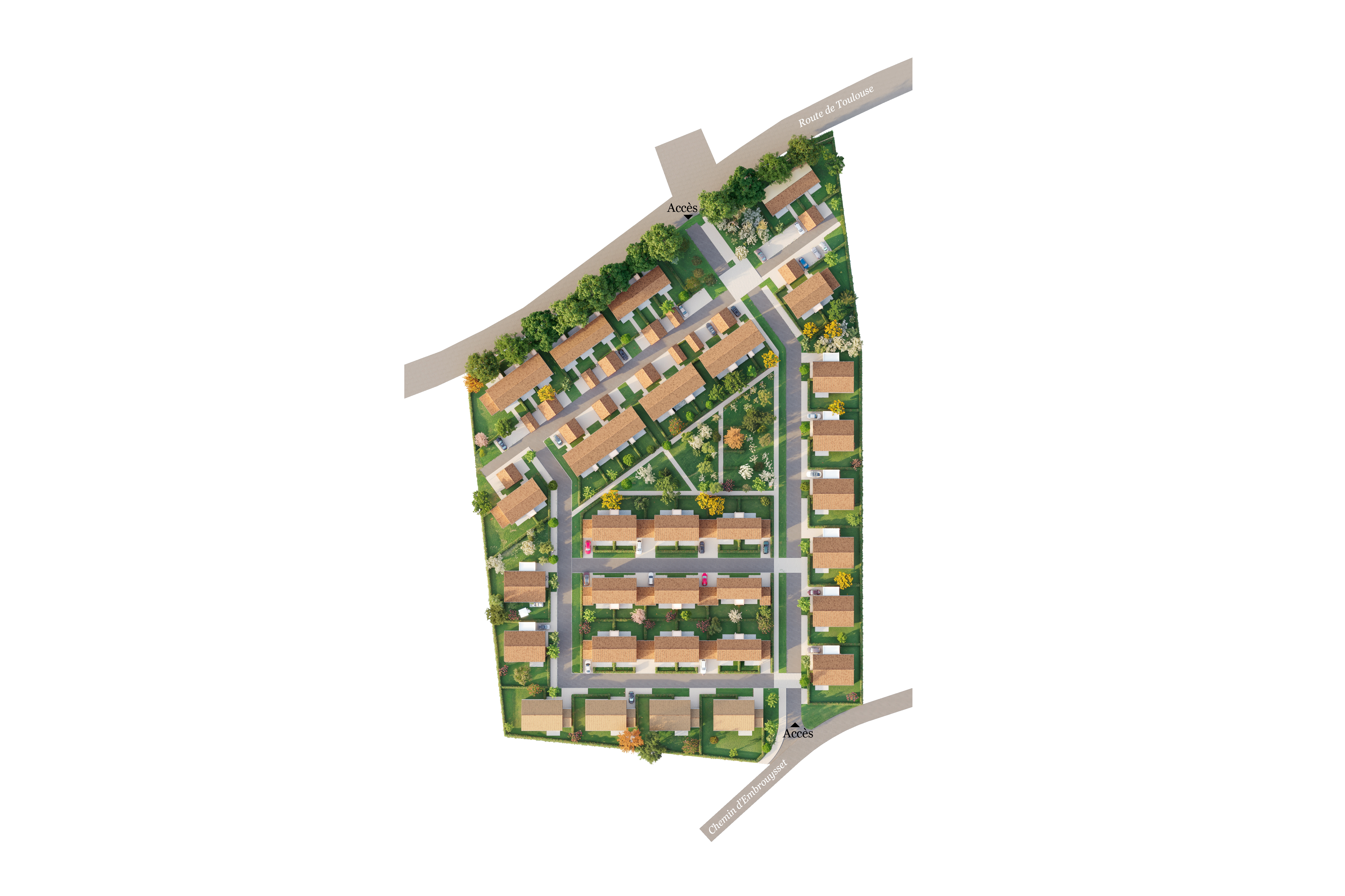 Plan de masse Eclat de Pastel