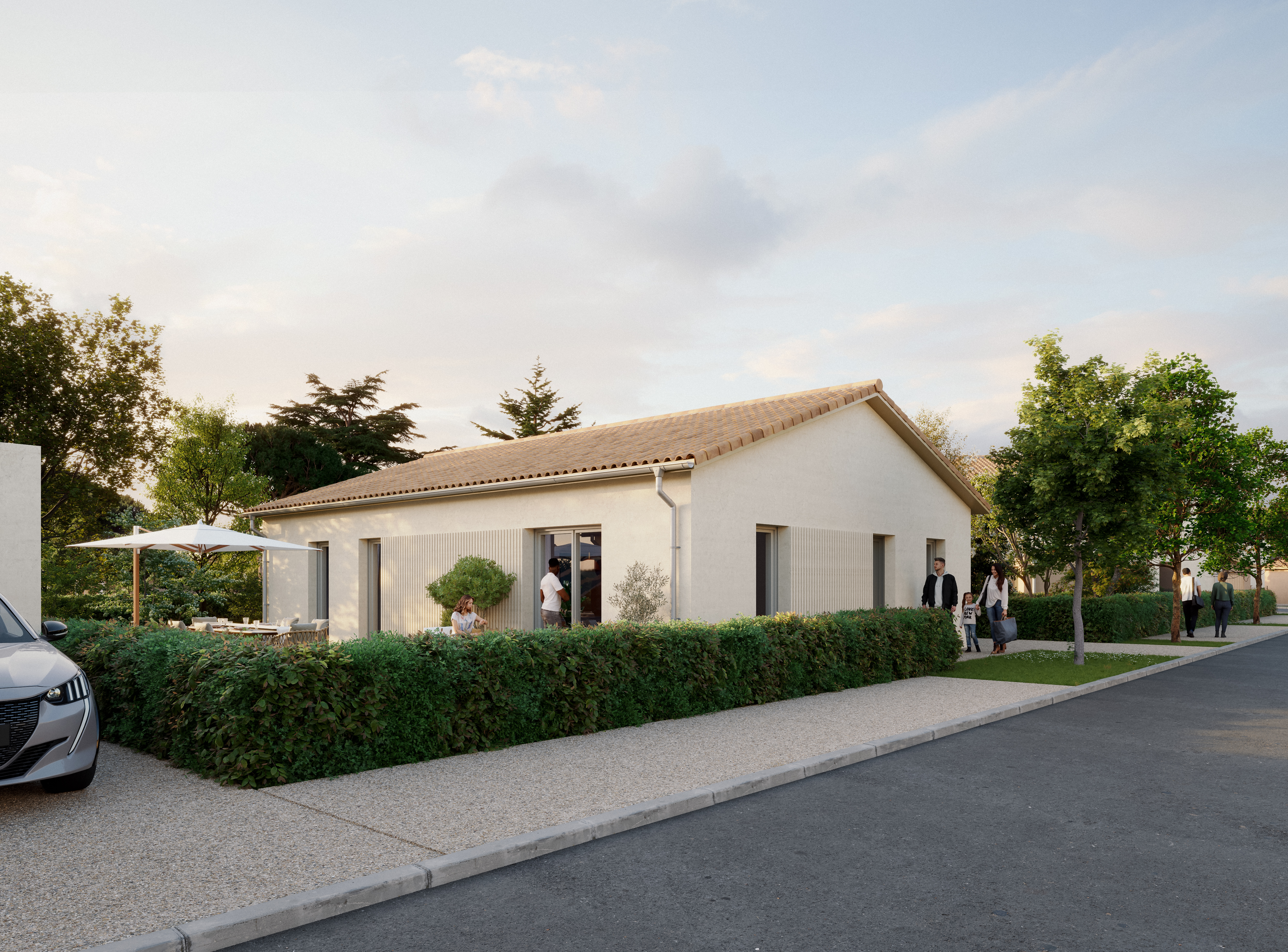 Eclat de Pastel Villa Plain Pied