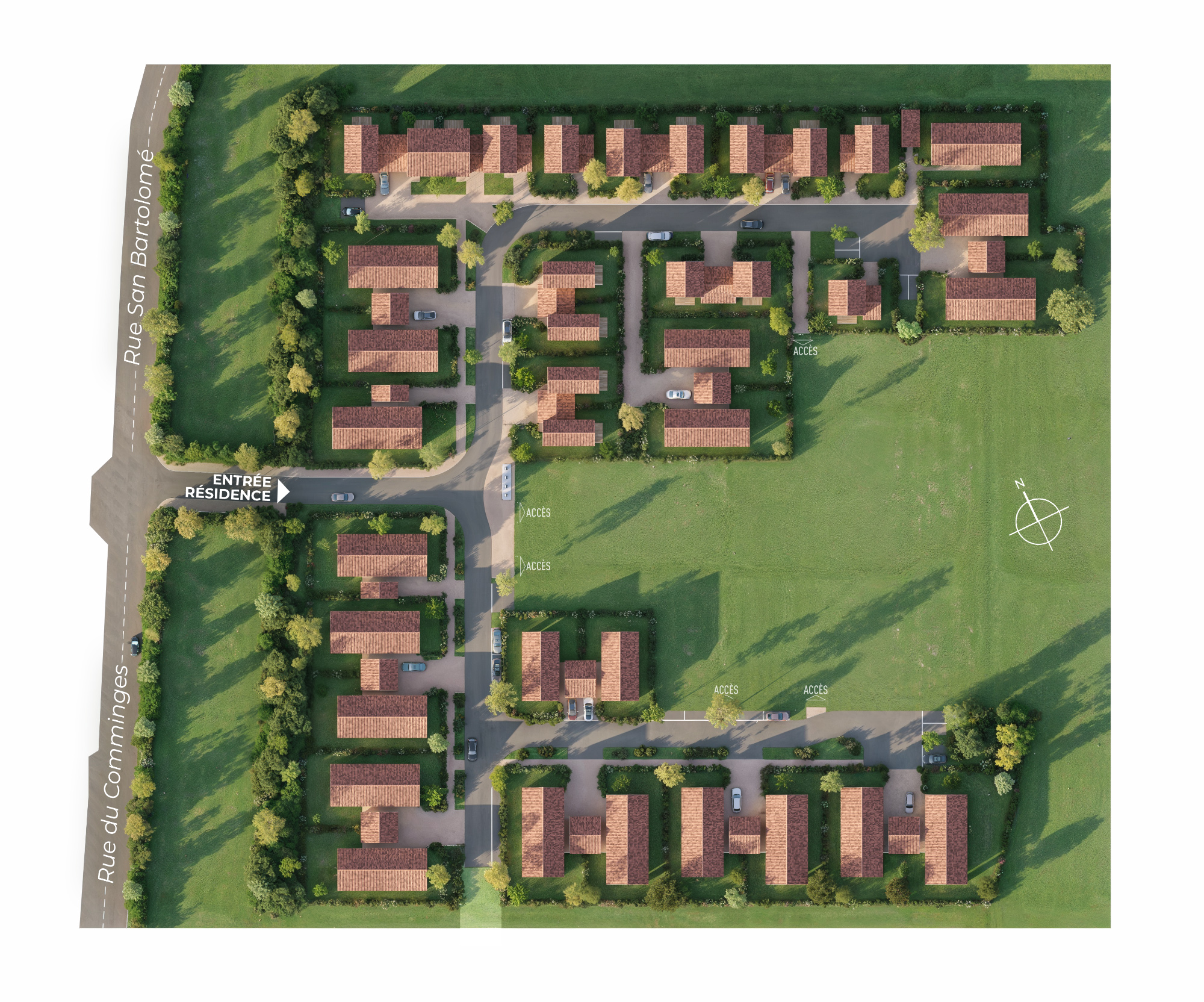 Cœur de Vignes Plan Masse