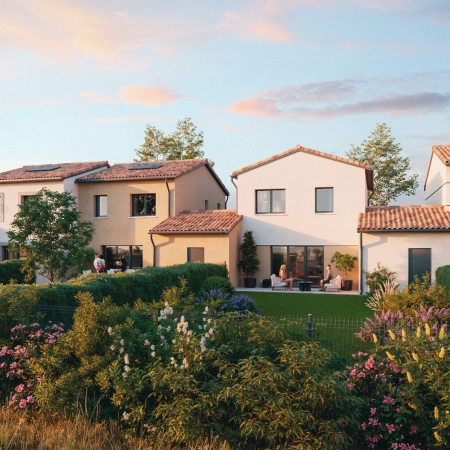 Lamasquère vue jardins