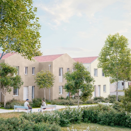 vue villas BLAZY