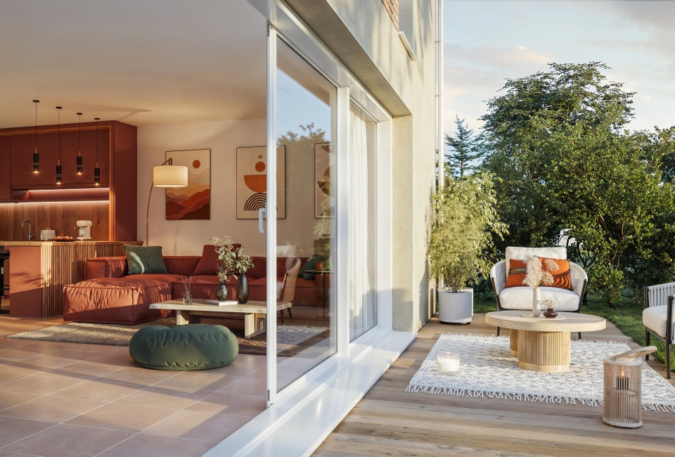 Vue Jardin Lézéane